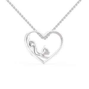 Platinum Diamonds Heart Pendant for Women JL PT P 1279   Jewelove.US