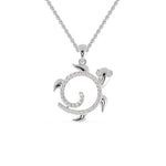 Load image into Gallery viewer, Platinum Diamonds Pendant for Women JL PT P 1282  VVS-GH Jewelove.US
