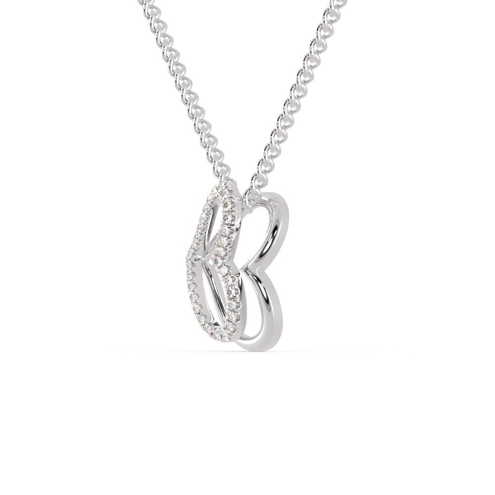 Platinum Diamonds Heart Pendant for Women JL PT P 1284   Jewelove.US