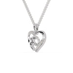 Load image into Gallery viewer, Platinum Diamonds Heart Pendant for Women JL PT P 1299   Jewelove.US
