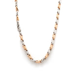 Load image into Gallery viewer, Platinum &amp; Rose Gold Chain for Men JL PT CH 1103   Jewelove.US
