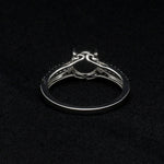 Load image into Gallery viewer, Platinum Diamond Split Shank Mounting Ring JL PT 1217-M   Jewelove.US
