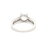 Load image into Gallery viewer, Platinum Diamond Split Shank Mounting Ring JL PT 1217-M   Jewelove.US
