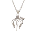 Load image into Gallery viewer, Customised Plain Platinum Shiv Ji Trishul Pendant JL PT P Trishul-1   Jewelove.US
