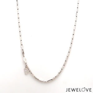 Japanese Platinum Chain for Women JL PT CH 1186   Jewelove.US