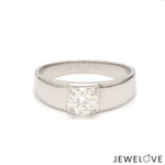 Load image into Gallery viewer, 1.00 Carat Solitaire Platinum for Men Ring JL PT 1237-C   Jewelove.US
