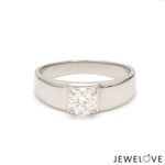 Load image into Gallery viewer, 50-Pointer Solitaire Platinum for Men Ring JL PT 1237-A   Jewelove.US
