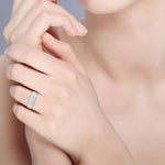 Load image into Gallery viewer, Designer Platinum Diamond Ring for Women JL PT WB RD 120   Jewelove
