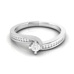 Load image into Gallery viewer, Platinum Dimoand Engagement Ring for Women JL PT R-70   Jewelove.US
