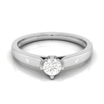 Load image into Gallery viewer, 0.30cts Solitaire Diamond Platinum Engagement Ring for Women JL PT R-75   Jewelove.US
