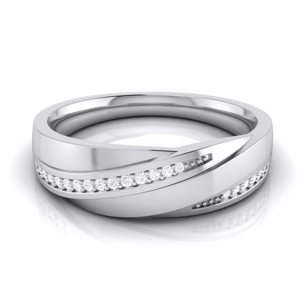 Designer Diamond Platinum Ring for Women JL PT R-8022   Jewelove