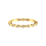 Load image into Gallery viewer, Eternity Yellow Gold Diamond Wedding Ring JL AU RD RN 11223Y   Jewelove.US
