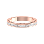 Load image into Gallery viewer, Half Eternity Rose Gold Princess Cut Diamond Ring JL AU RD RN 6764R   Jewelove.US
