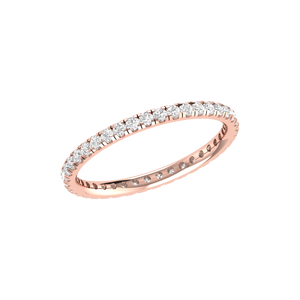 Eternity Rose Gold Diamond Wedding Ring JL AU RD RN 9274R   Jewelove.US