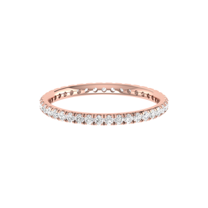 Eternity Rose Gold Diamond Wedding Ring JL AU RD RN 9274R   Jewelove.US