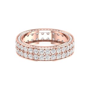 Designer Rose Gold Diamond Wedding Ring JL AU RD RN 9277R   Jewelove.US