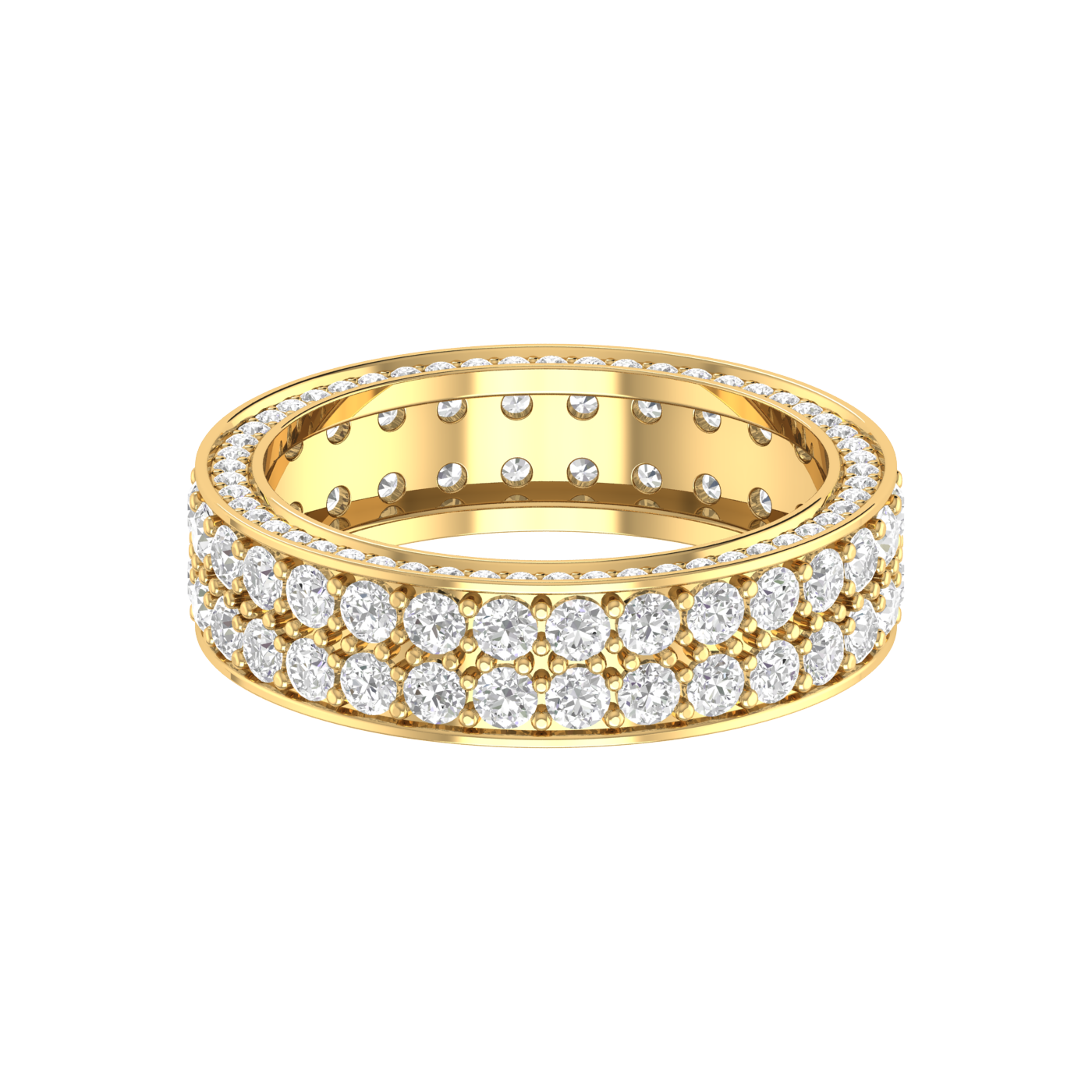 Designer Yellow Gold Diamond Wedding Ring JL AU RD RN 9277Y   Jewelove.US