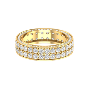 Designer Yellow Gold Diamond Wedding Ring JL AU RD RN 9277Y   Jewelove.US