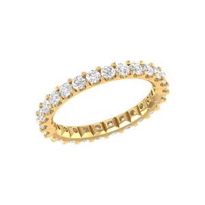 Yellow Gold Diamond Wedding Ring JL AU RD RN 9279Y   Jewelove.US