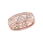 Load image into Gallery viewer, Designer Rose Gold Diamond Wedding Ring JL AU RD RN 9289R   Jewelove.US
