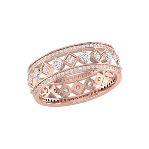 Designer Rose Gold Diamond Wedding Ring JL AU RD RN 9289R   Jewelove.US