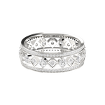 Load image into Gallery viewer, Designer Platinum Diamond Wedding Ring for Women JL PT RD RN 9289   Jewelove.US
