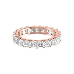 Load image into Gallery viewer, 15 Pointer Eternity Rose Gold Princess Cut Diamond Engagement Ring JL AU RD RN 9294R   Jewelove.US
