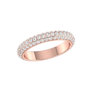 Designer Rose Gold Diamond Wedding Ring JL AU RD RN 9295R   Jewelove.US