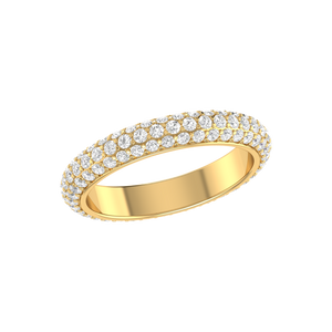 Designer Yellow Gold Diamond Wedding Ring JL AU RD RN 9295Y   Jewelove.US