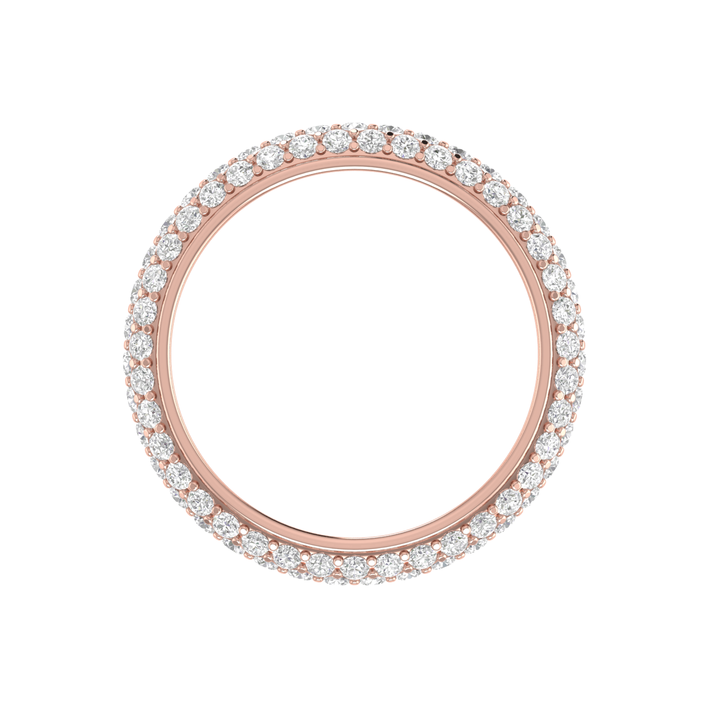 Designer Rose Gold Diamond Wedding Ring JL AU RD RN 9295R   Jewelove.US