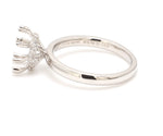 Load image into Gallery viewer, Platinum Solitaire Semi-Mounting Ring for Women   Jewelove.US
