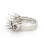 Load image into Gallery viewer, 5 Stone Platinum Mounting Ring JL PT 1219-M   Jewelove.US
