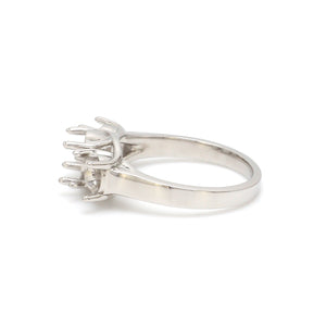 Solitaire Platinum Mounting Ring JL PT R3 RD 120-M   Jewelove.US