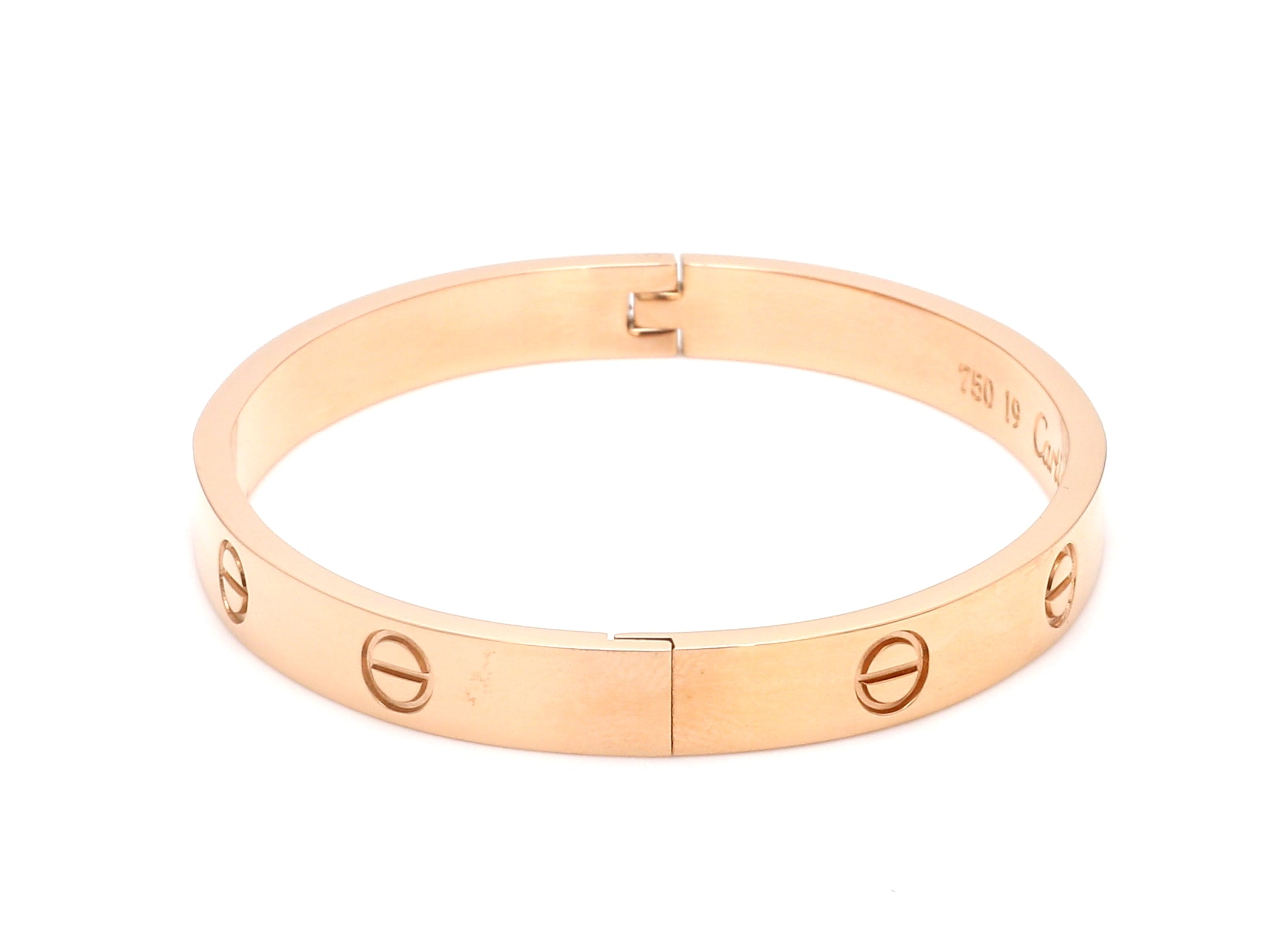 Manufacturer of 18kt rose gold ladies fancy kada bracelet rlkb81 | Jewelxy  - 179537