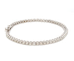 Load image into Gallery viewer, 3.5 Pointer Platinum Bracelet for Women JL PTB 1103   Jewelove.US
