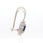 Load image into Gallery viewer, Beautiful Platinum Kyanite Earrings with Diamond for Women JL PT E 294   Jewelove.US
