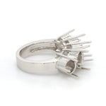 Load image into Gallery viewer, 5 Stone Platinum Mounting Ring JL PT 1219-M   Jewelove.US
