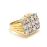 Load image into Gallery viewer, 18K Yellow Gold Diamond Ring for Men   Jewelove.US
