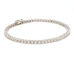 Load image into Gallery viewer, 3.5 Pointer Platinum Bracelet for Women JL PTB 1103   Jewelove.US
