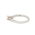 Load image into Gallery viewer, Platinum Rose Gold Solitaire Mounting JL PT 1138-M   Jewelove.US
