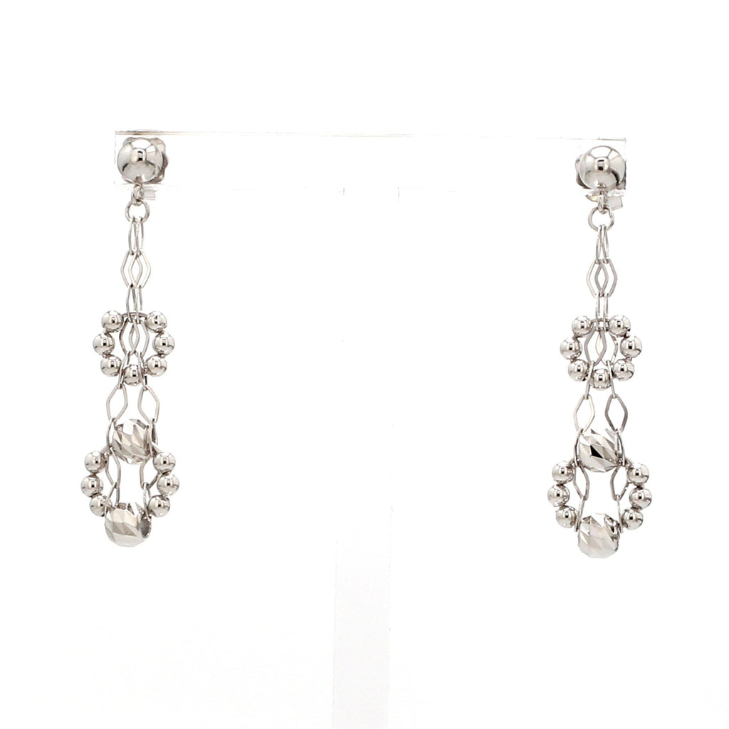 Japanese Platinum Earrings for Women JL PT E 302   Jewelove.US