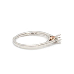 Load image into Gallery viewer, Platinum Rose Gold Solitaire Mounting JL PT 1138-M   Jewelove.US
