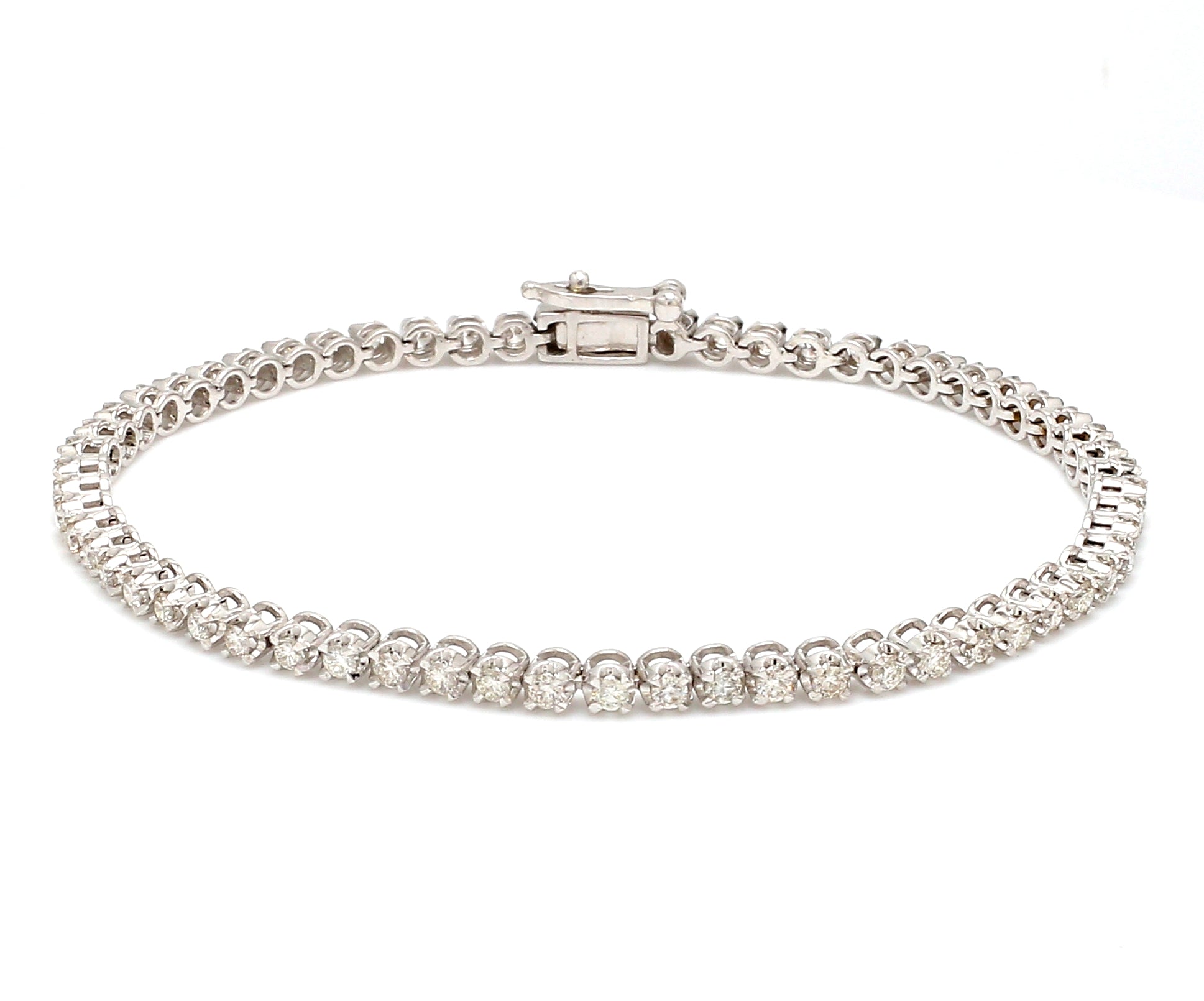 3.5 Pointer Platinum Bracelet for Women JL PTB 1103   Jewelove.US