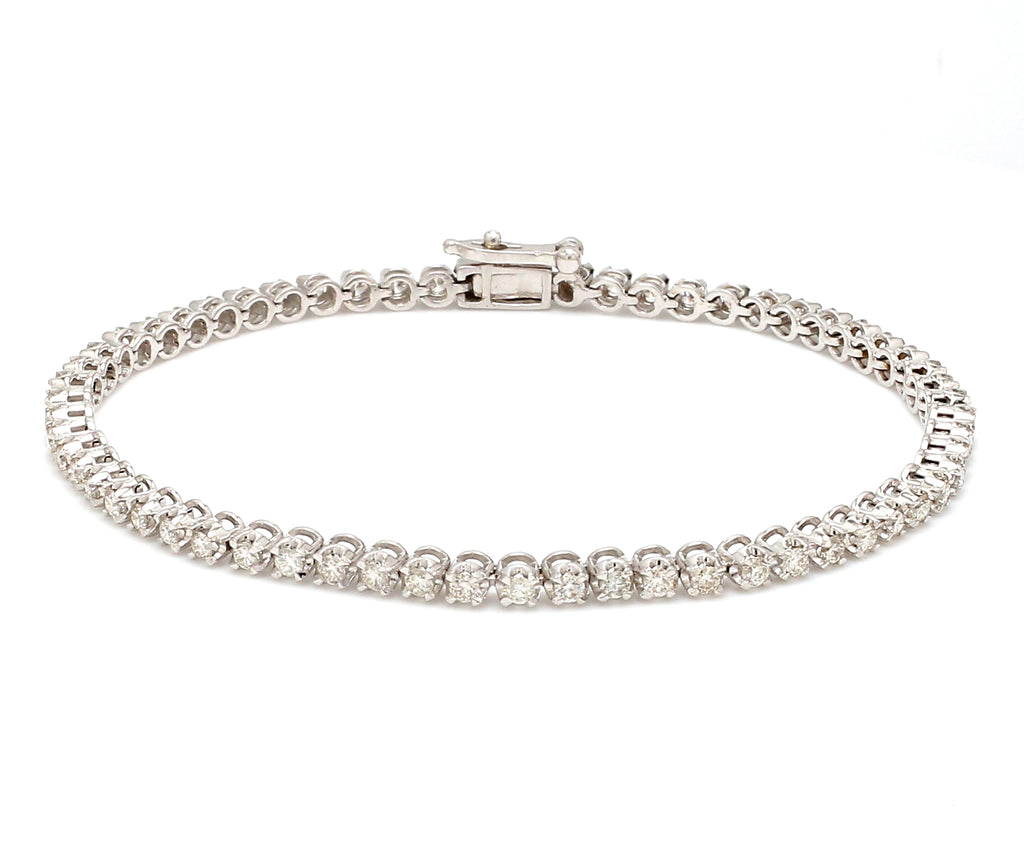 3.5 Pointer Platinum Bracelet for Women JL PTB 1103   Jewelove.US