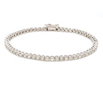 Load image into Gallery viewer, 3.5 Pointer Platinum Bracelet for Women JL PTB 1103   Jewelove.US
