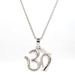 Load image into Gallery viewer, Plain Platinum Om Pendant JL PT OM - 2   Jewelove.US
